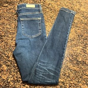AG The Mila High Rise Skinny 25 R EUC